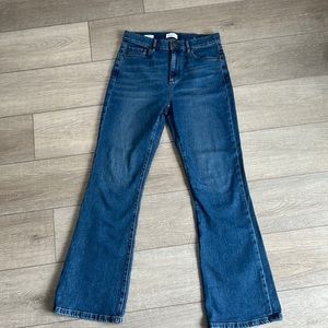 LOFT High Rise Flare Jeans 4